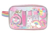 Opakowanie Kosmetyczna z przyborami podróżnymi Tęcza