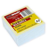 Opakowanie Kostka biurowa biała 85x85x40mm 450K