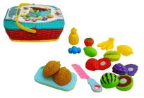 Opakowanie Koszyk piknikowy z produktami do krojenia