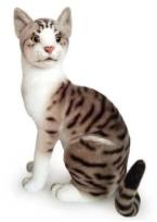 Opakowanie Kot siedzący białoszary 30cm