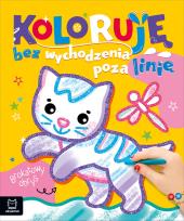 Okładka książki Kotek. Brokatowa kolorowanka