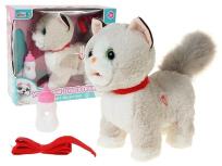 Opakowanie Kotek na baterie chodzący z głosem 33x14x30cm