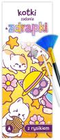Okładka książki Kotki. Zadania & zdrapki