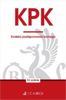 Okładka książki KPK. Kodeks postępowania karnego