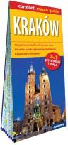 Okładka książki Kraków laminowany map&guide 2w1