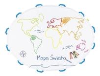 Opakowanie Kreatywna Mata Edukacyjna Mapa Świata