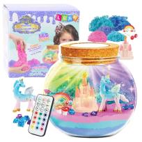 Opakowanie Kreatywny zestaw terrarium jednorożec z lampką LED