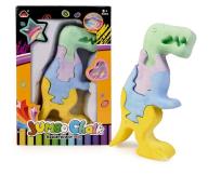 Opakowanie Kreda chodnikowa dinozaur 4 kolory