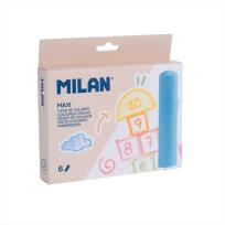 Opakowanie Kreda MAXI 6 kolorów MILAN