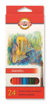 Opakowanie Kredki akwarelowe 3718/K 24 kolory