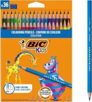 Opakowanie Kredki drewniane Kids Smooth ECO 36szt BIC