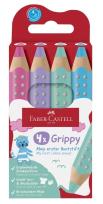 Opakowanie Kredki Grippy pastelowe 4kol FABER CASTELL