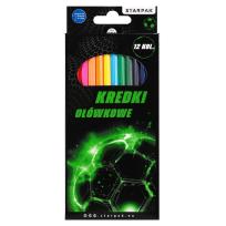 Opakowanie Kredki ołówkowe Football 12kol