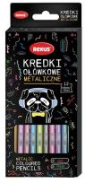 Opakowanie Kredki ołówkowe metaliczne 12 kolorów