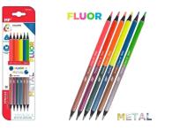 Opakowanie Kredki ołówkowe trójkątne 12 kolorów 6szt