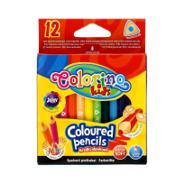 Opakowanie Kredki ołówkowe trójkątne mini Colorino Kids 12 kolorów