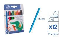 Opakowanie Kredki plastikowe 12 kolorów