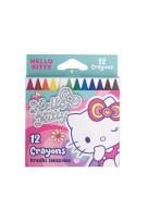 Opakowanie Kredki świecowe Hello Kitty Pink 12 kolorów