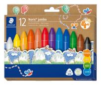Opakowanie Kredki woskowe trójkątne Jumbo Noris 12 kolorów Staedtler