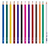 Opakowanie Kredki z gumką 12 kolorów EASY