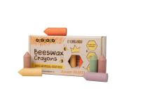 Opakowanie Kredki z wosku pszczelego Junior pastel 6 kolorów
