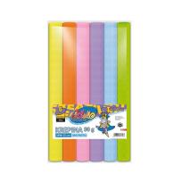 Opakowanie Krepina 20x250cm 90g 6 kolorów pastel