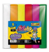 Opakowanie Krepina mini 20x250cm 180g 6 kolorów intensywnych