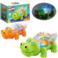 Opakowanie Krokodyl z napędem, dźwiękiem i światłem