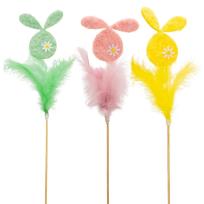 Opakowanie Króliczek z piórkami na piku