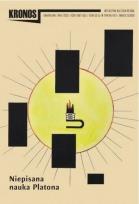 Okładka książki Kronos 1/2025 Niepisana nauka Platona