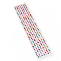 Opakowanie Kryształki samoprzylepne kolorowe 6mm