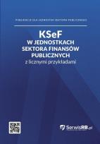 Okładka książki KSEF w jednostkach sektora finansów publicznych z licznymi przykładami