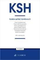 Okładka książki KSH. Kodeks spółek handlowych oraz ustawy towarzyszące wyd. 2026