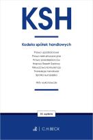 Okładka książki KSH. Kodeks spółek handlowych oraz ustawy towarzyszące
