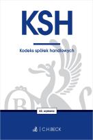Okładka książki KSH. Kodeks spółek handlowych wyd. 42