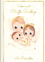 Opakowanie Książeczka A5 Pamiątka Chrztu. Aniołki