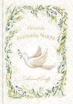 Opakowanie Książeczka A5 Pamiątka Komunijna. Gołąb w oliwkach