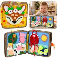 Opakowanie Książeczka edukacyjna sensoryczna jelonek