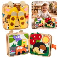 Opakowanie Książeczka edukacyjna sensoryczna żyrafa