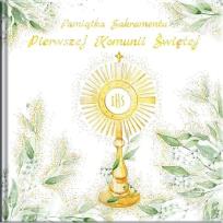 Opakowanie Książeczka KWD Pamiątka Komunijna. Monstrancja