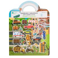 Opakowanie Książeczka z naklejkami - Pojazdy