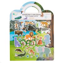 Opakowanie Książeczka z naklejkami - Safari