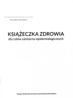 Okładka książki Książeczka zdrowia do celów sanitarno-epidemiologicznych