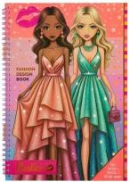 Opakowanie Książka do projektowania mody z naklejkami