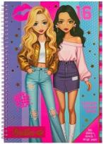 Opakowanie Książka do projektowania mody z naklejkami