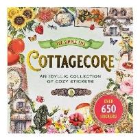 Opakowanie Książka z naklejkami 650szt - Cottagecore