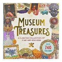 Opakowanie Książka z naklejkami 740szt - Museum Treasures