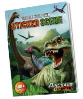 Opakowanie Książka z naklejkami A4 Dino