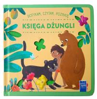 Okładka książki Księga Dżungli. Dotykam, czytam, poznaję