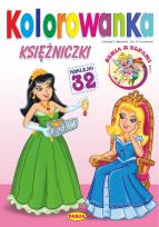 Okładka książki Księżniczki. Kolorowanka